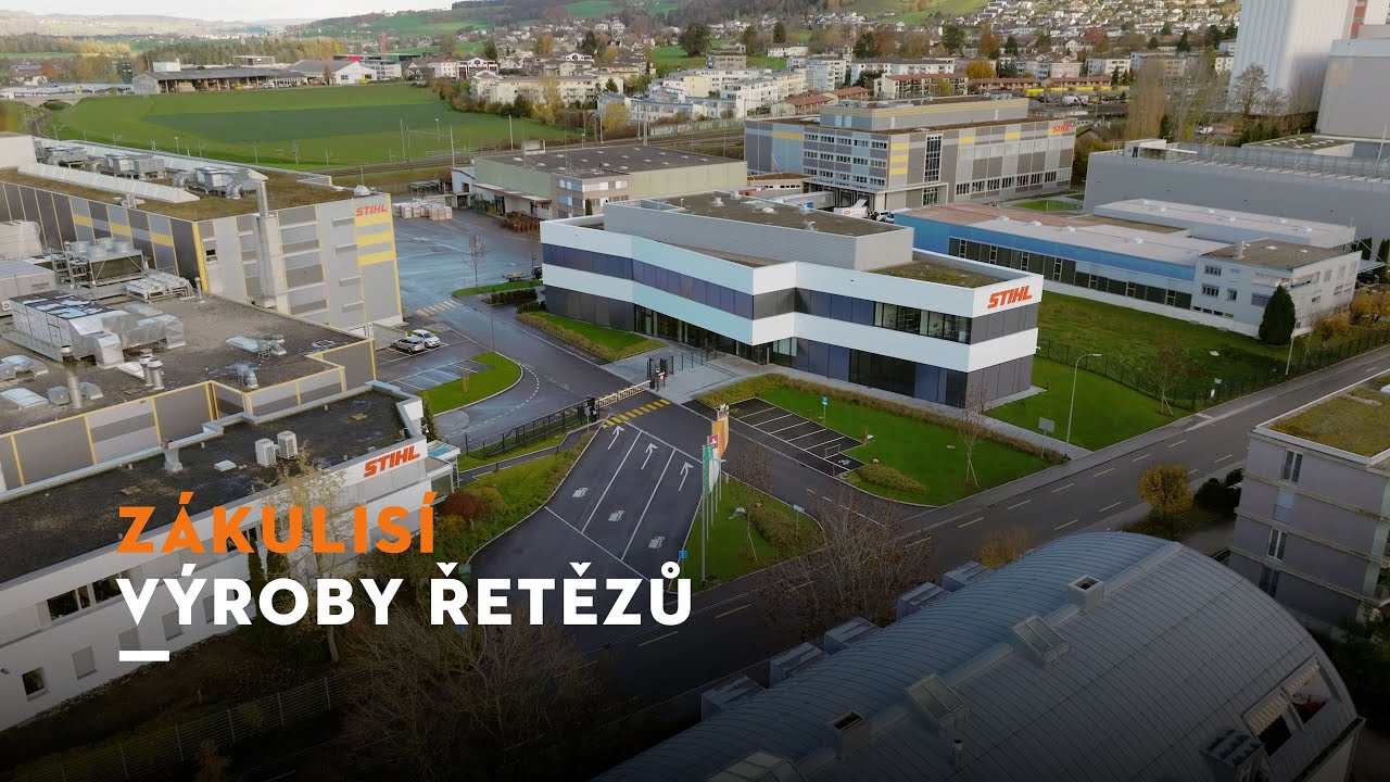 Od oceli k dokonalému řezu | Zákulisí výroby řetězů STIHL