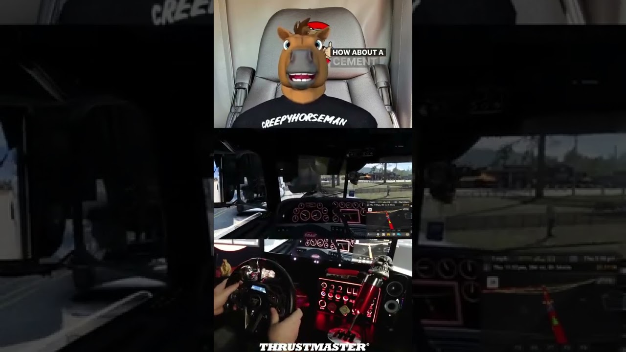 Ураганная вечеринка! #ats #thrustmaster #creepyhorseman