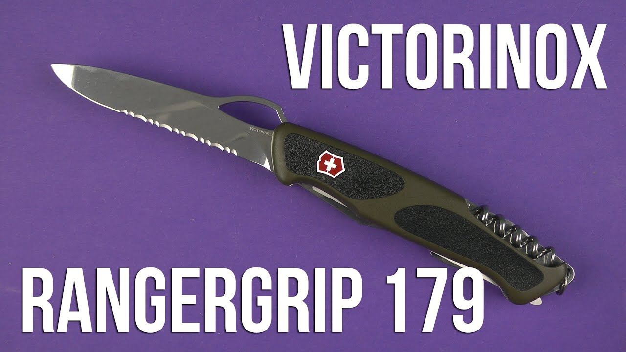 Распаковка Victorinox RangerGrip 179 Vx09563.MWC4