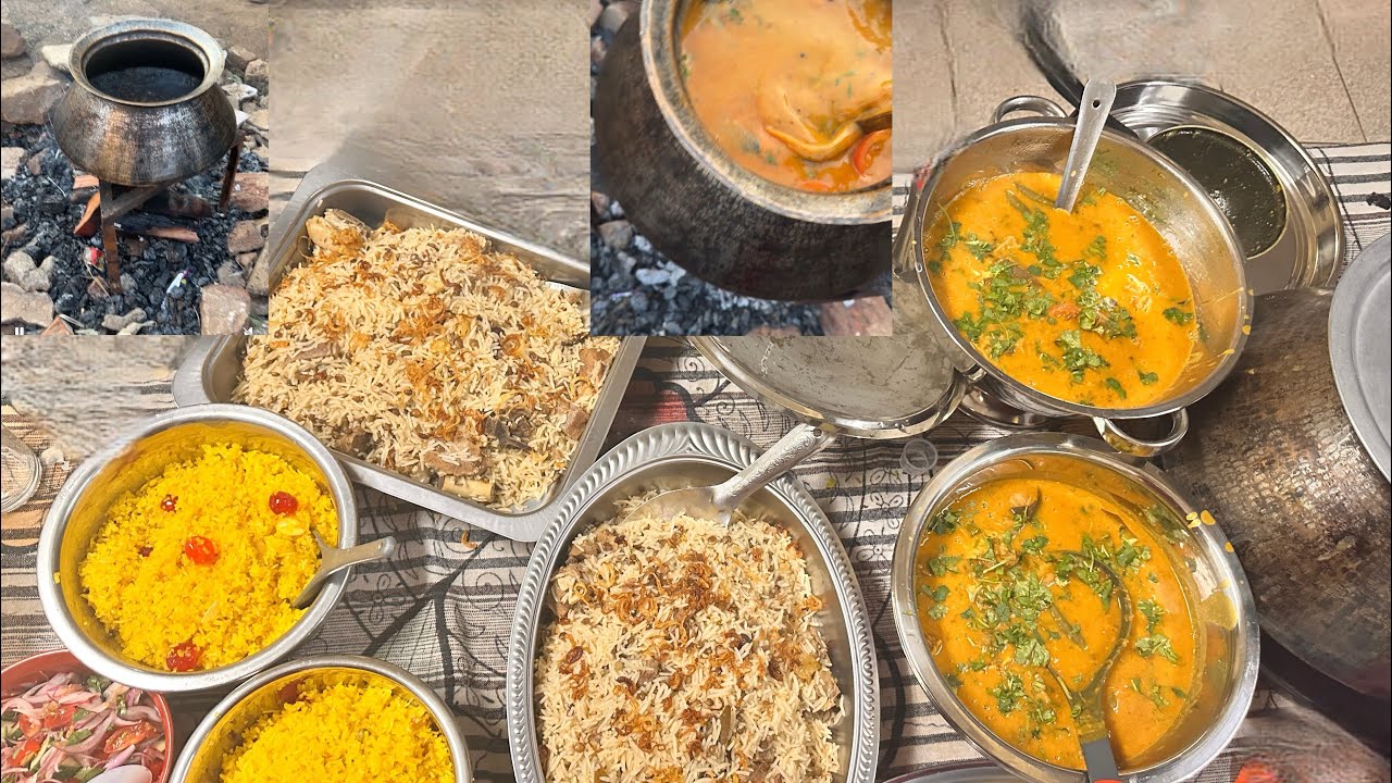 We make Daal Gosht in Deg with Masoor Pulao for 40 People😥#lifeinsouthafrica 