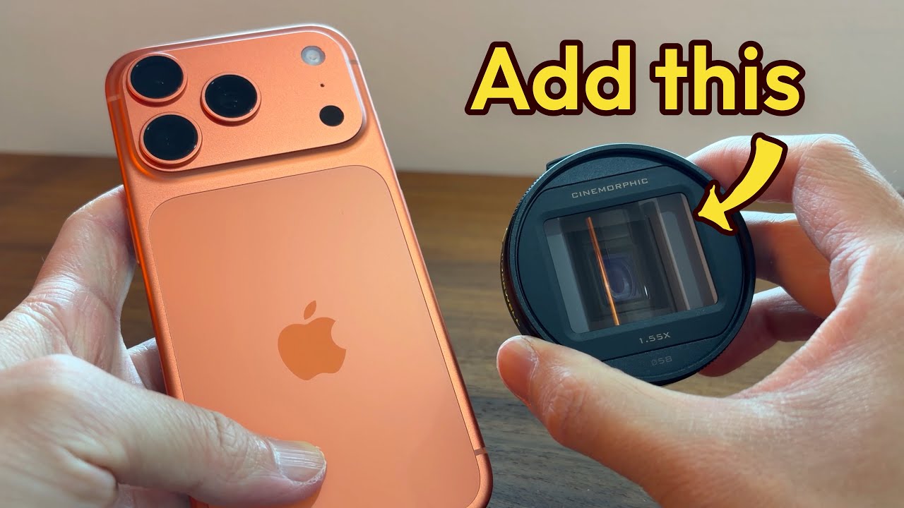 iPhone Anamorphic Lens: The EASIEST Cinematic Film Look