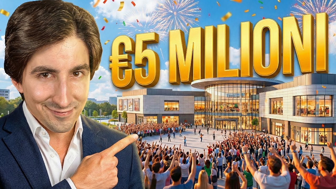 Da ZERO a €5 MILIONI 💰 Ho costruito il Centro Commerciale DEFINITIVO | Mall Simulator