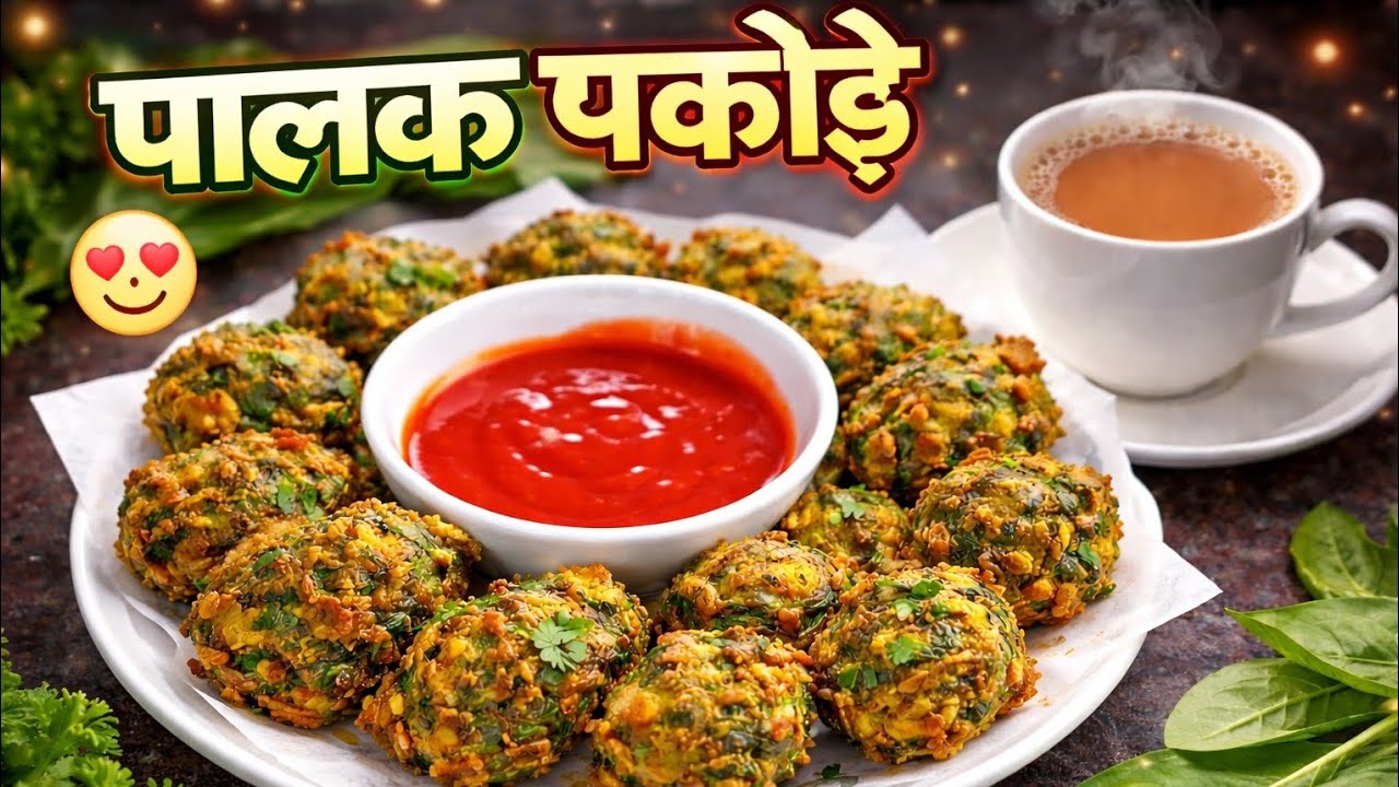 🔥 इतने कुरकुरे पालक पकौड़े ! Aawaj Sun Kar Daud Aaoge @vibhaHomecooking-e2p 