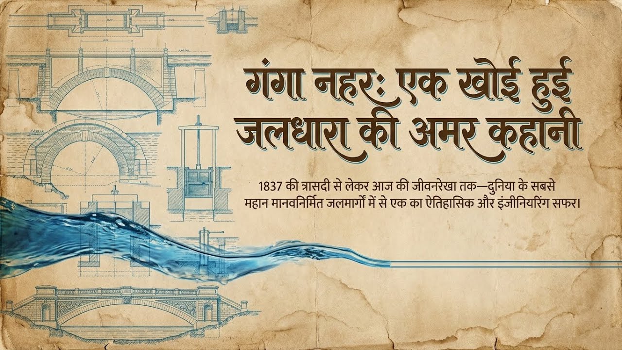 गंगा नहर का खोया हुआ जलमार्ग | The Lost Waterway of Ganga Canal | History & Engineering Story