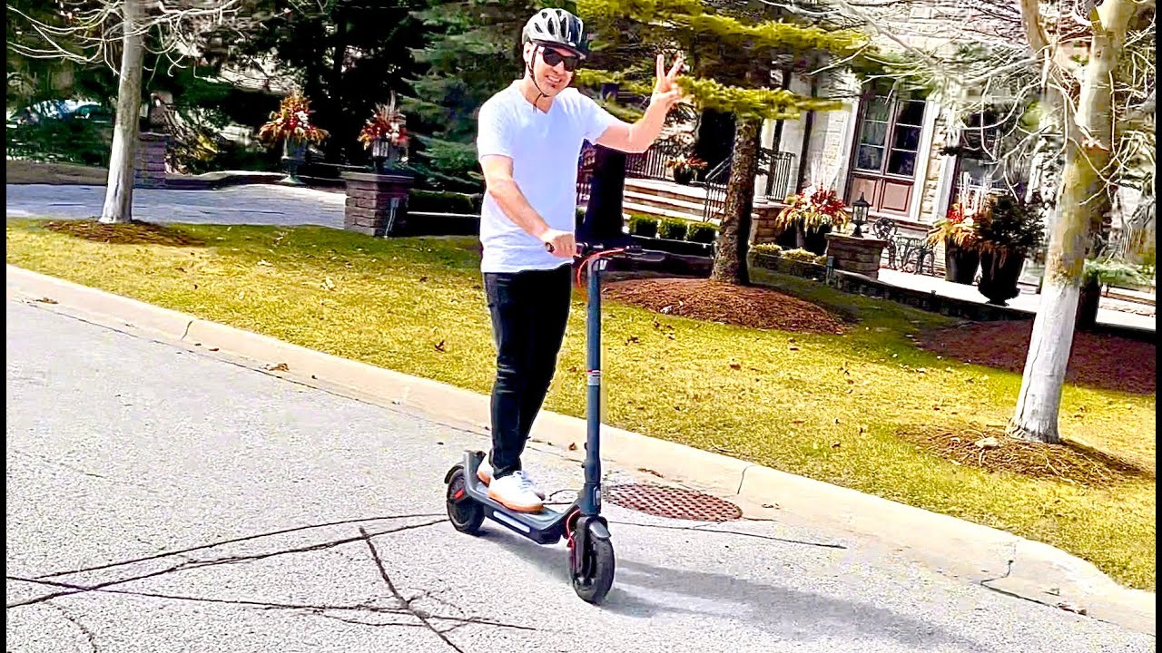 MEGAWHEELS  500W Electric Scooter A6L MAX,31 Miles Long Range Electric Scooter Adults.