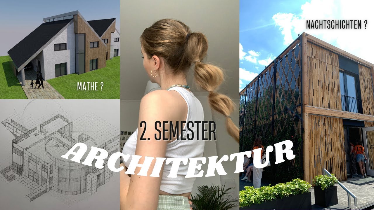 follow me around: realistische Woche im ARCHITEKTURSTUDIUM 🏛 2. Semester // Eva Leticia