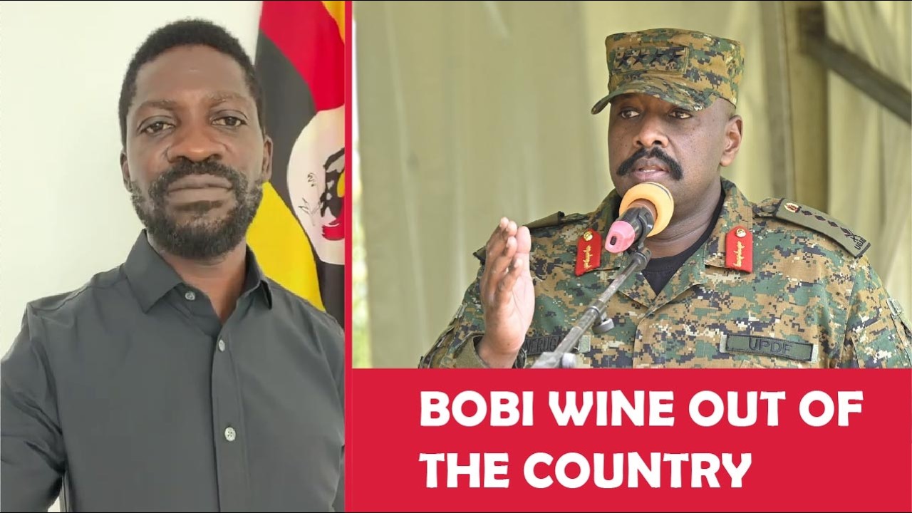 Bobi wine escaped from uganda,General  Muhoozi is shocked
