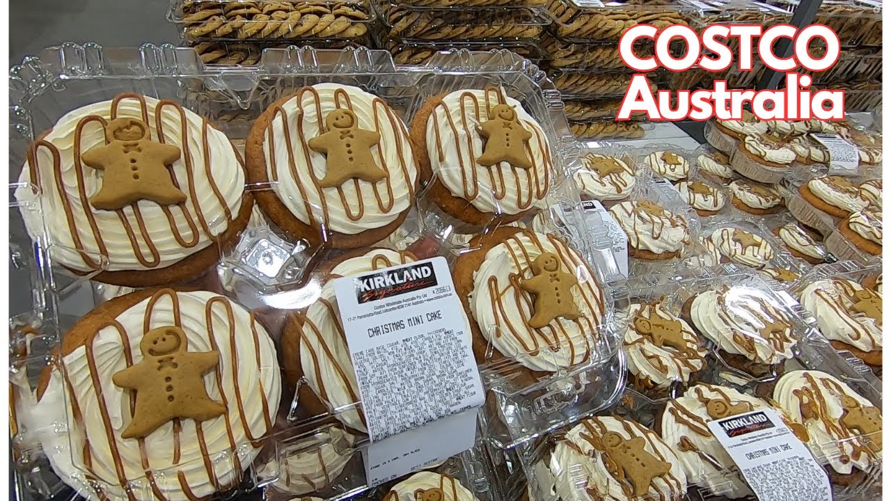 Shopping at COSTCO Australia - NEW Christmas Mini Cakes - Specials - Samples