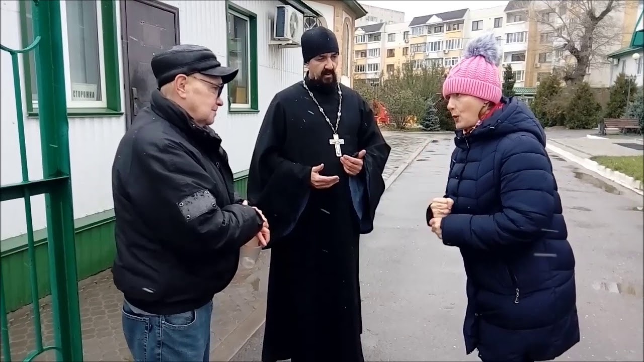 Прошайка в церкови