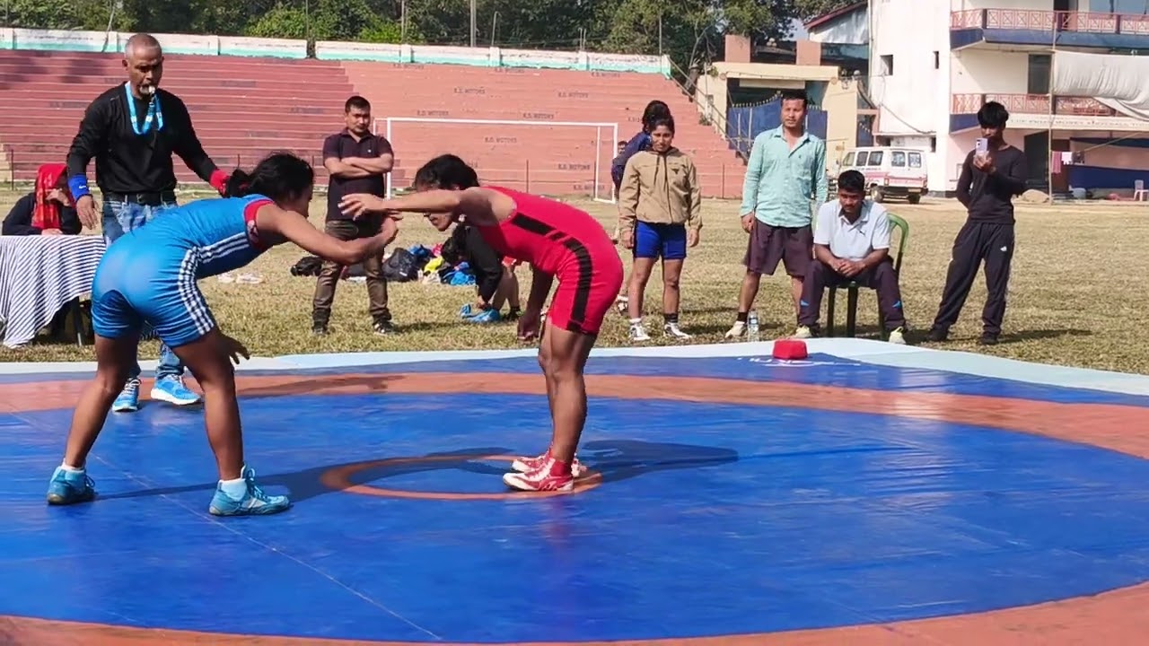 Assam team selection trials for 1st Khelo India Tribals Game's in Chhattisgarh 