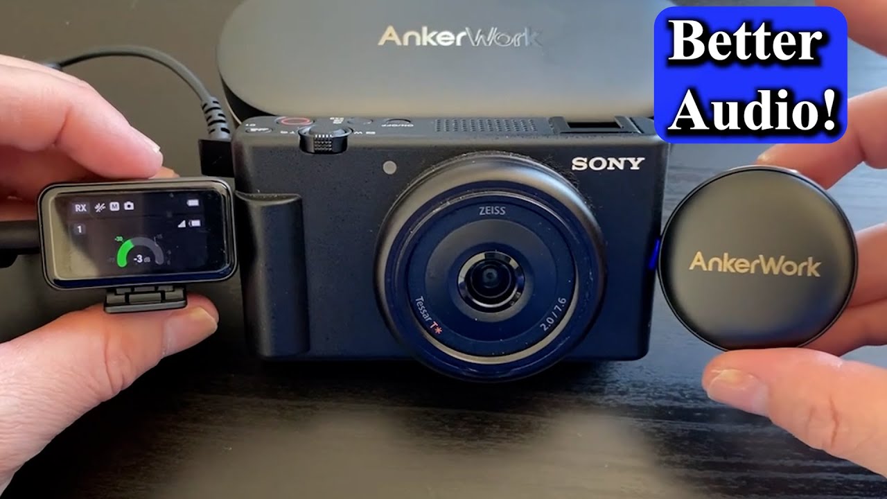 How to Connect an External Mic to the Sony ZV 1F