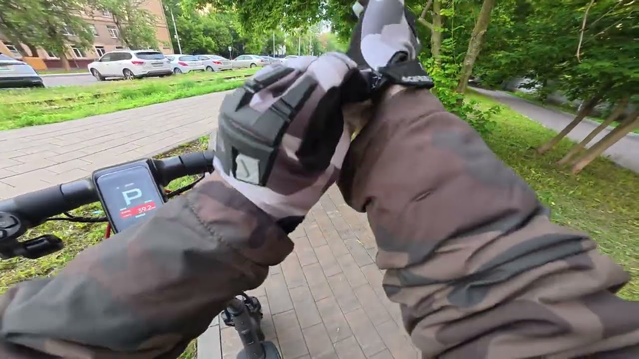 Segway ninebot Max G3 riding in Moscow | сток батарея в спорт режиме