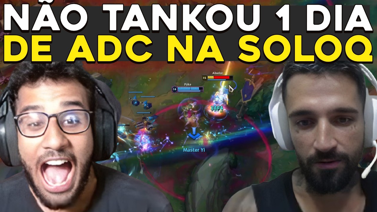 ABSOLUT DEMENTOU EM APENAS 1 JOGO NA SOLOQ, SURSKITY INVESTIMENTO - RENECRODILO LEAGUE OF LEGENDS