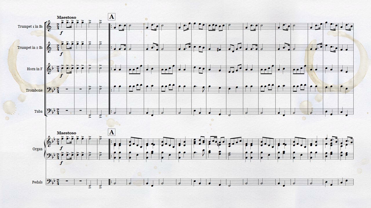 Bridal Chorus for Organ and Brass