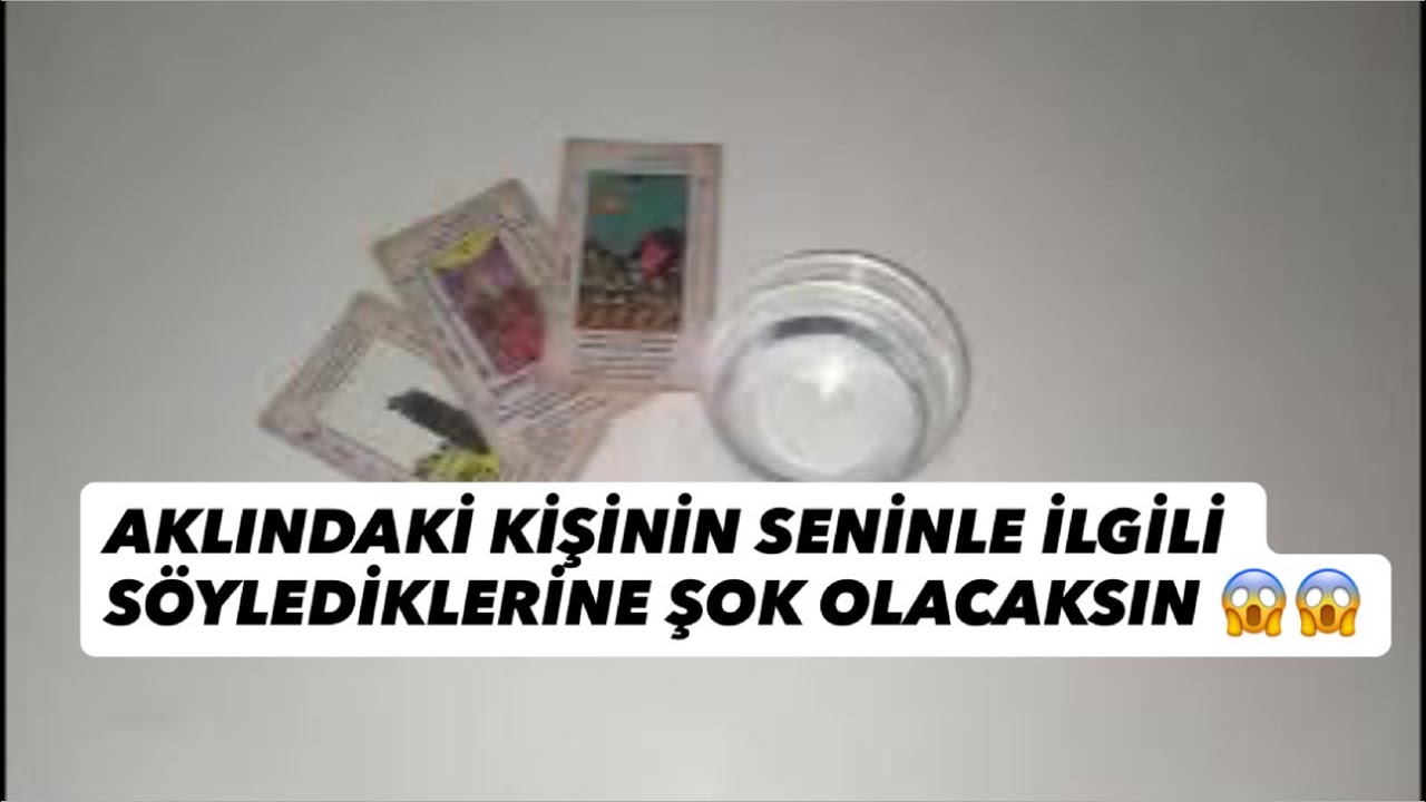 AKLINDAKİ KİŞİNİN SENİNLE İLGİLİ SÖYLEDİKLERİNE ŞOK OLACAKSIN 😱😱