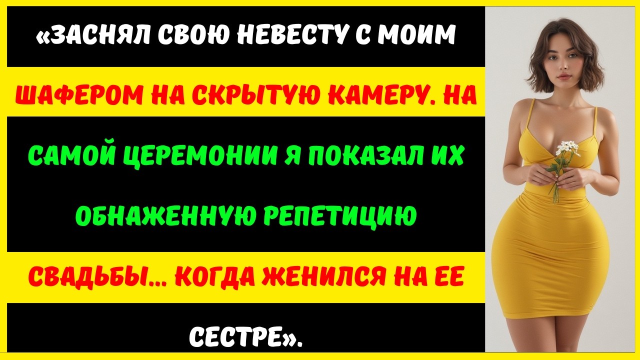 Я застал свою невесту с моим шафером, используя скрытые камеры... Моя месть была ЛЕГЕНДАРНОЙ.