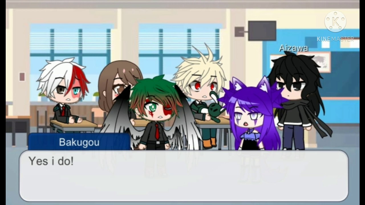 Ghost Deku au || Gacha Club