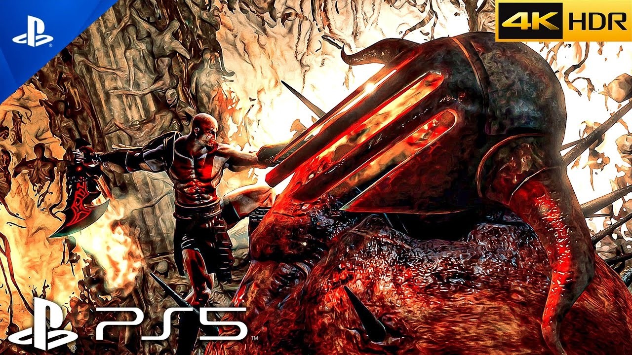 God of War 3 Remastered Walkthrough Part 2 | PS5 4K 60FPS Gameplay