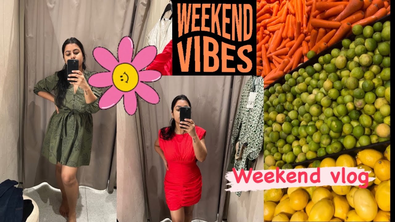 Dubai weekend vlog | Grocery shopping | Zara haul&hellip;..