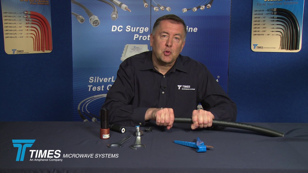 Termination of LMR-1200 cable