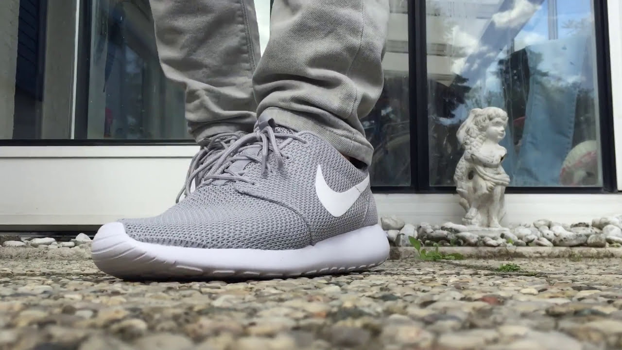 Nike Roshe One Wolf Grey ON FEET