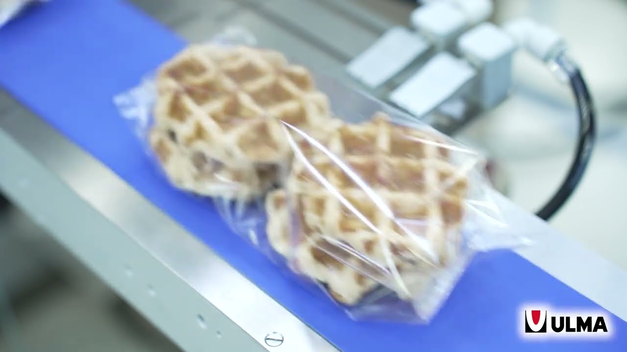 Solución de envasado en Flow Pack para gofres - ULMA Packaging
