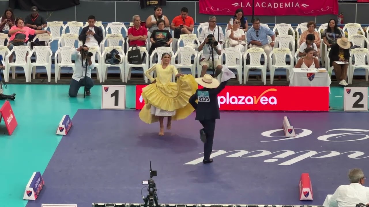 Antonella Sanchez Ferrer y Adrian Matta. 2da Final Concurso Nacional y Mundial de Marinera 2026