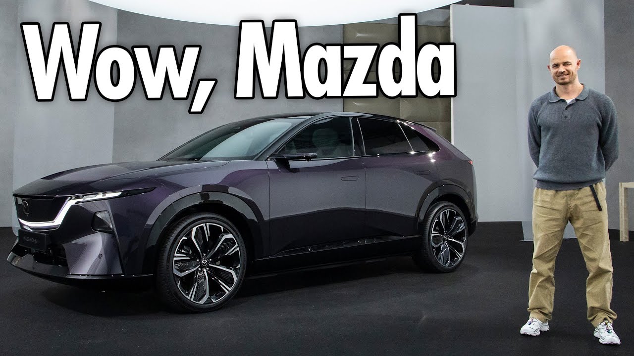 VERDENSPREMIERE: Her er Mazdas nye elektriske SUV - Mazda CX-6e (2026)