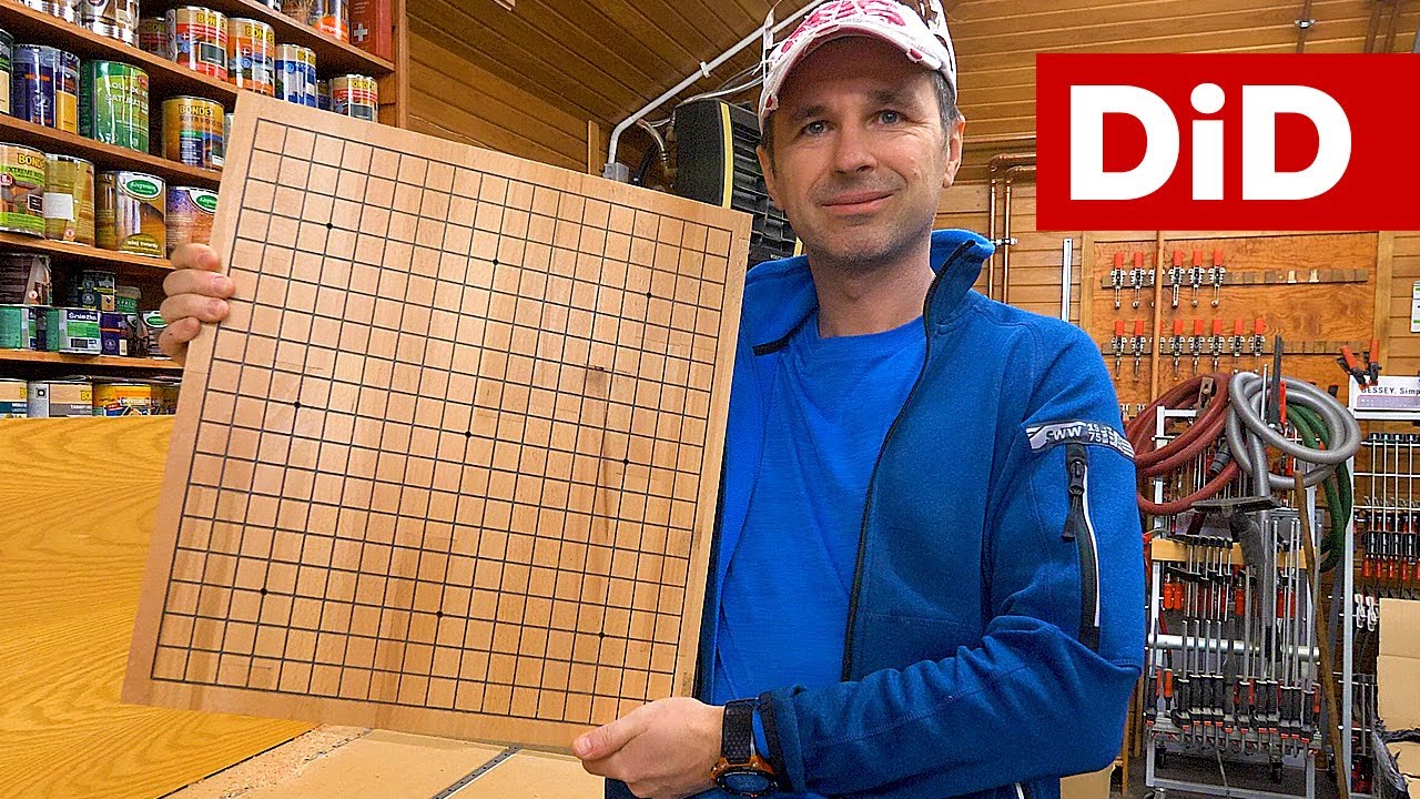 951. Starochińska gra planszowa Go - bukowa plansza Goban DIY
