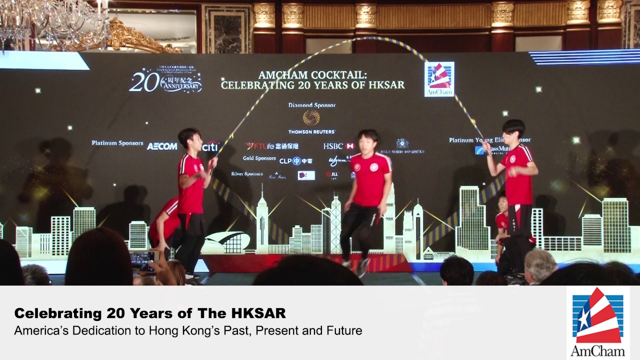 World Record Breaking HK Rope Skipping Team Performance - Celebrating 20 Years of The HKSAR, Jun 8