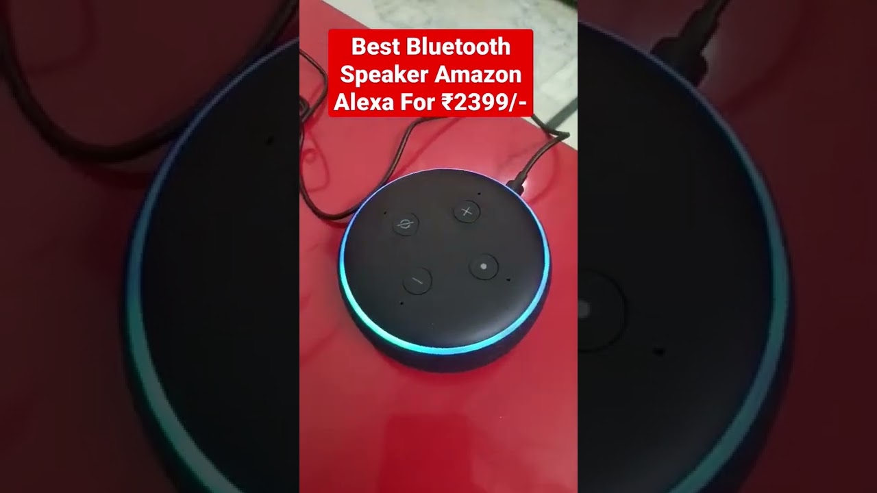 Amazon Alexa Bluetooth Speaker for just ₹2399/-