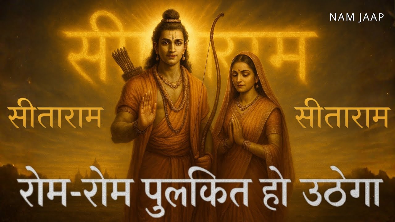 Sita Ram Nam Jap | 1 Hour Meditation | सीता राम नाम जप | Aayush Grover | Bhajan Marg