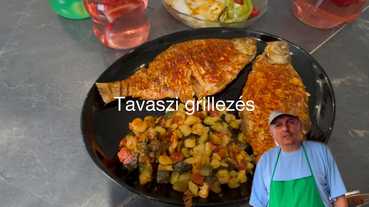 Any&oacute;s - S&oacute; konyh&aacute;ja (Tavaszi hal grillez&eacute;s) 🐟🐟🫑🍅