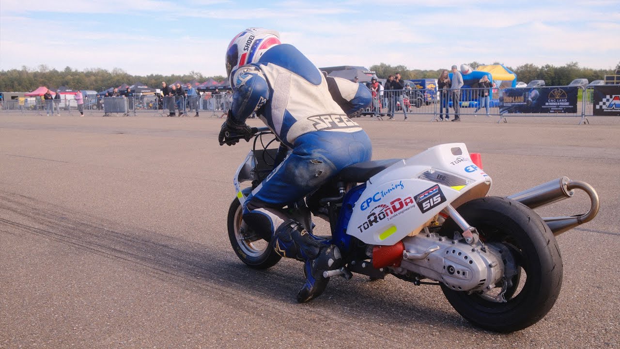 Scooter Dragrace NSSC Landgraaf 2024 PURE SOUND / NO MUSIC! #scootertuning #piaggio #puresound