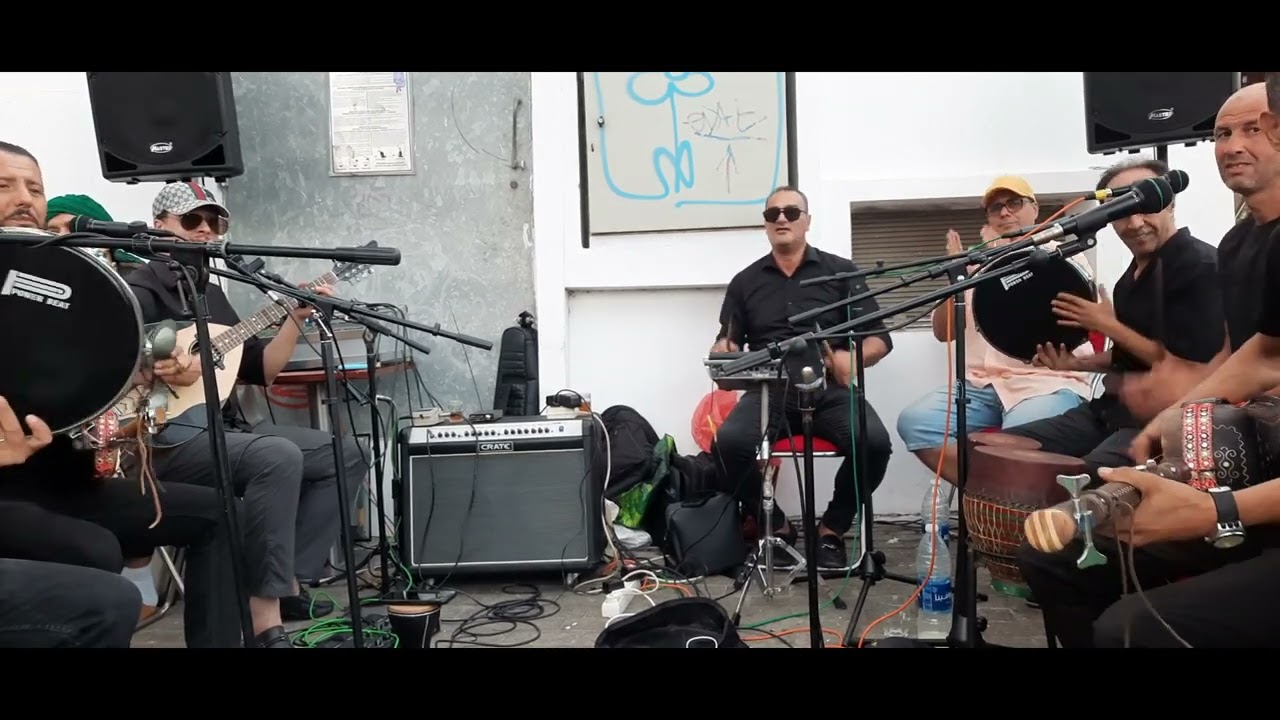 مجموعة التروبادور ( طنجة فراجة ) و أداء أغنية/ هذا وعدك يا مسكين / لمجموعة جيل جيلالة