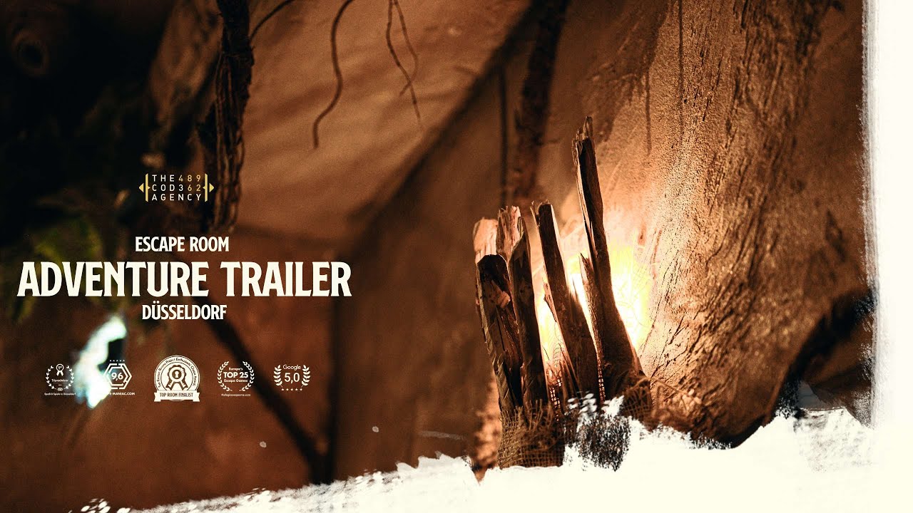 Escape Room Trailer THE CODE AGENCY Düsseldorf DE