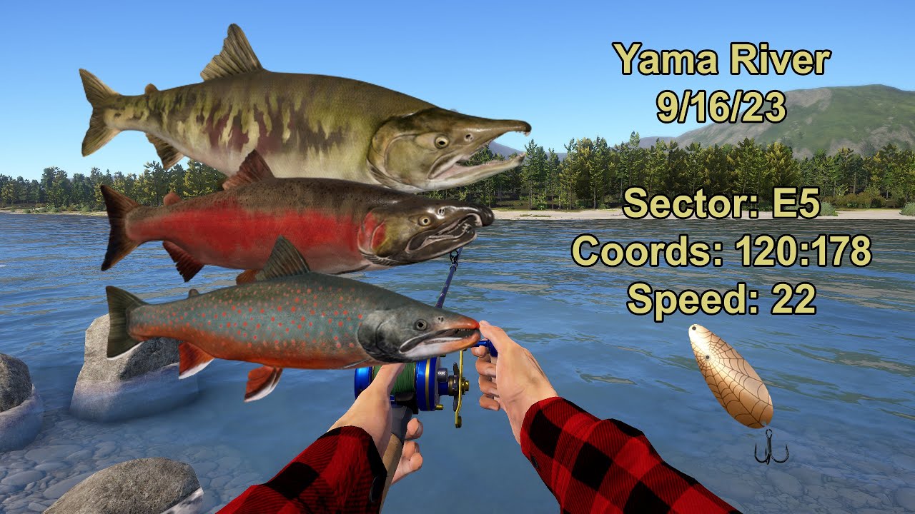 Russian Fishing 4 Yama River Active Spot 9-16-23