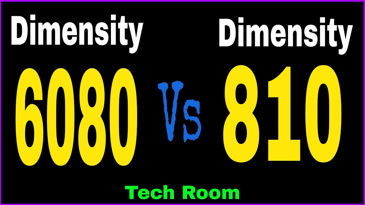 Dimensity 6080 VS Dimensity 810 | Which is best?⚡| Dimensity 810 VS Dimensity 6080
