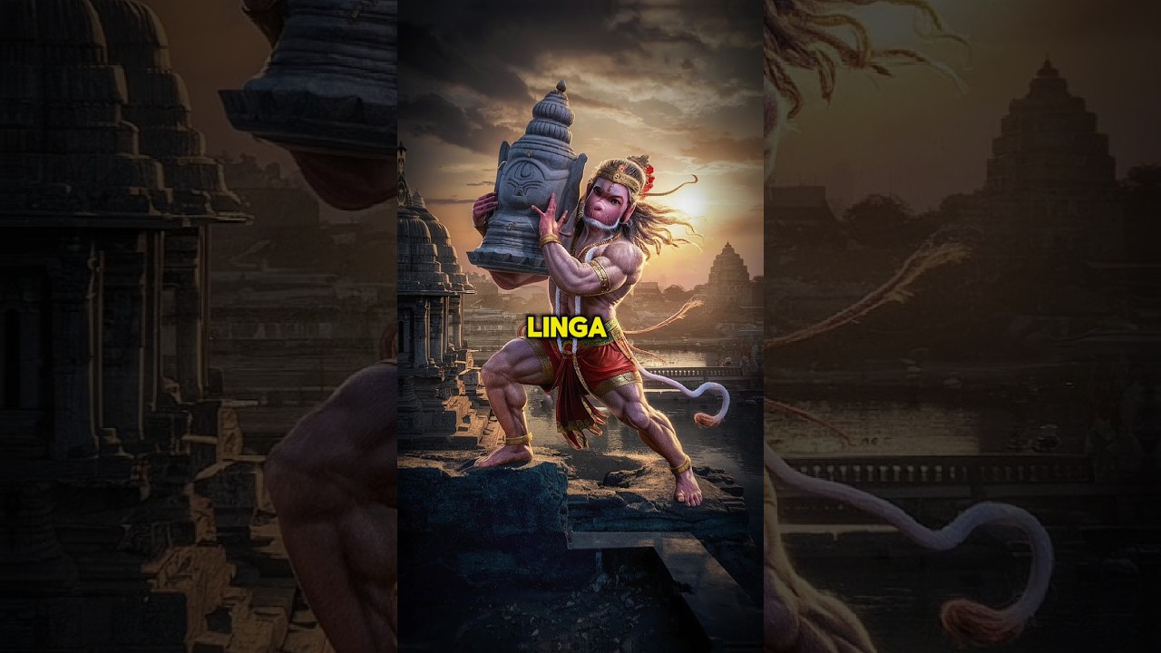 The Epic Battle: Why Hanuman and Bhairava Fought Over a Shiva Linga | Ramayan Facts. #ramayan