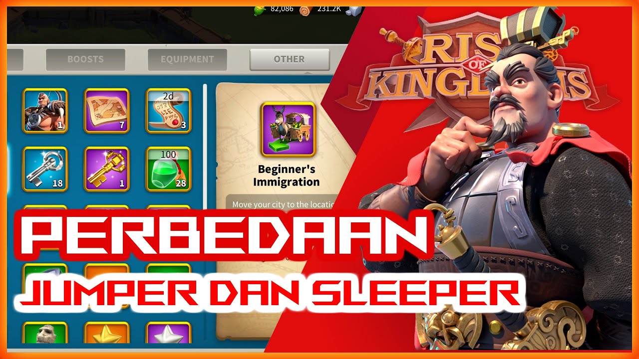 LEBIH BAGUS JUMPER ATAU SLEEPER RISE OF KINGDOMS ??