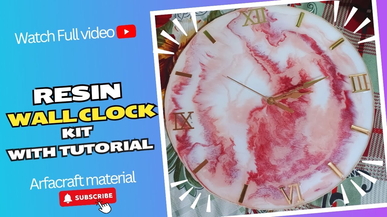 Resin Wall Art For Beginners || Full Tutorial Step By Step In Hindi || For Beginners