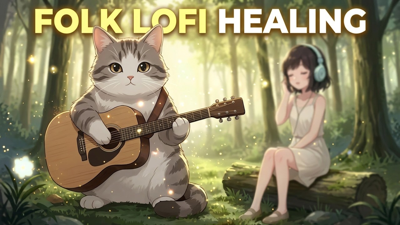 Most Relax Healing Songs | Relax 1 Hour | Folk + LoFi Chill Mix: Enchanted Journeys