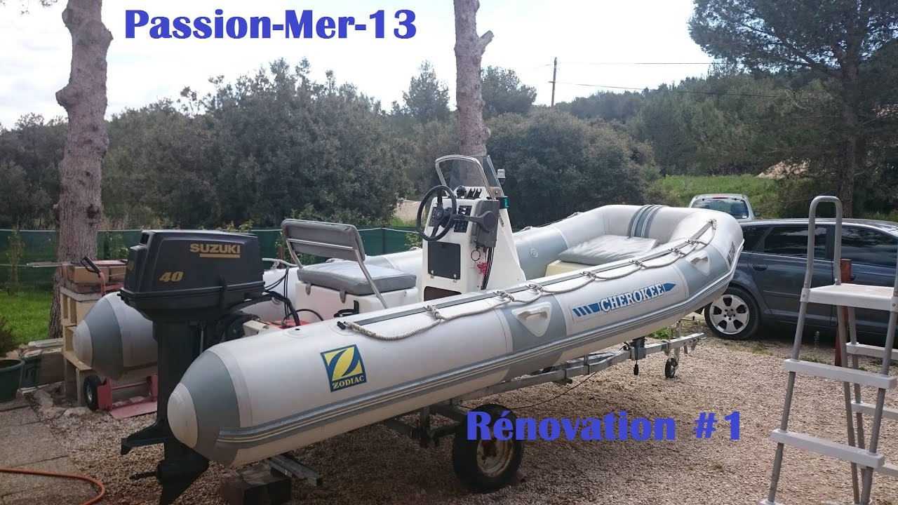 Rénovation bateau semi rigide #1