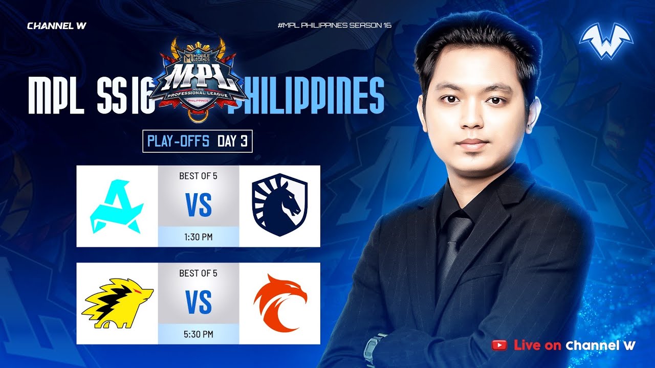 🔴 LIVE | MPL PH S16 |  - PLAYOFFS DAY 3 OFFICIAL RESTREAM