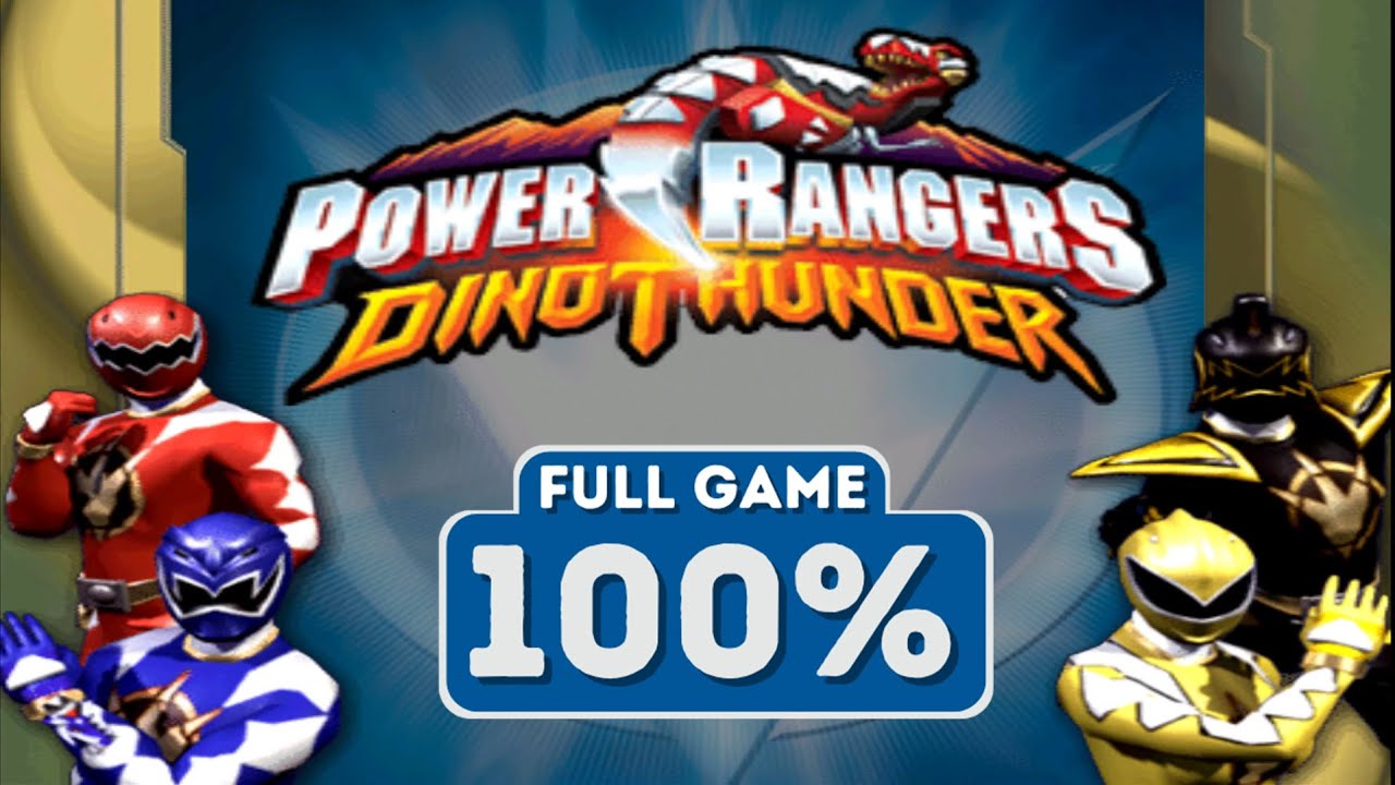 100% Longplay - Power Rangers Dino Thunder (Full Game Walkthrough)