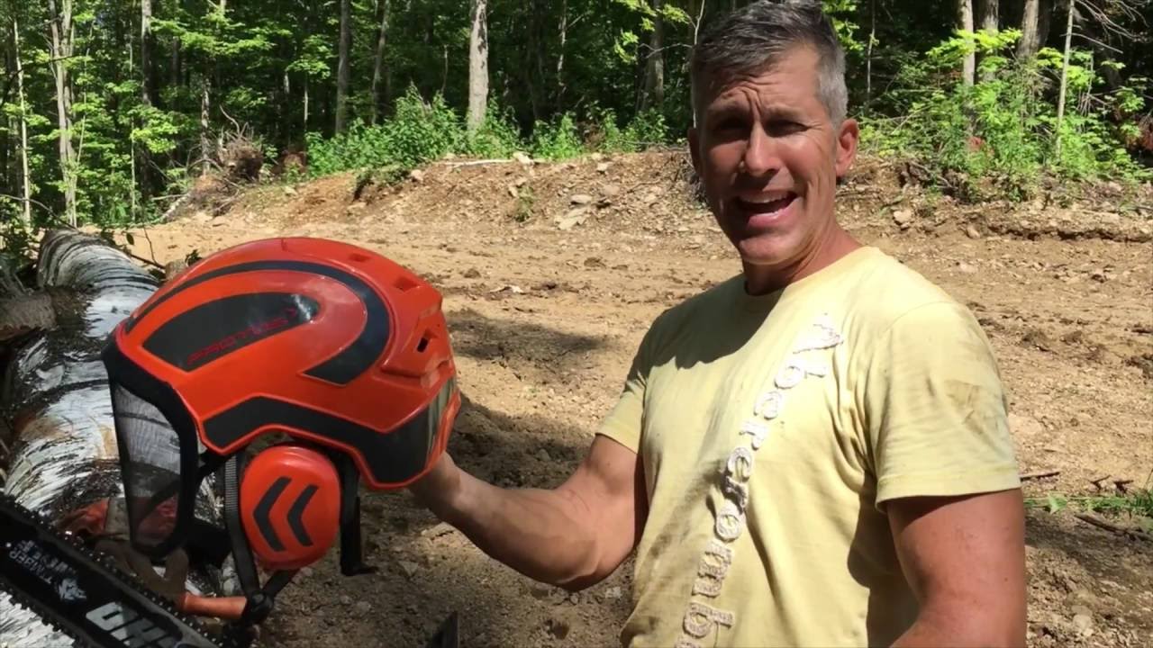 Ultimate Arborist Logging helmet.  Pfanner Protos Helmet!