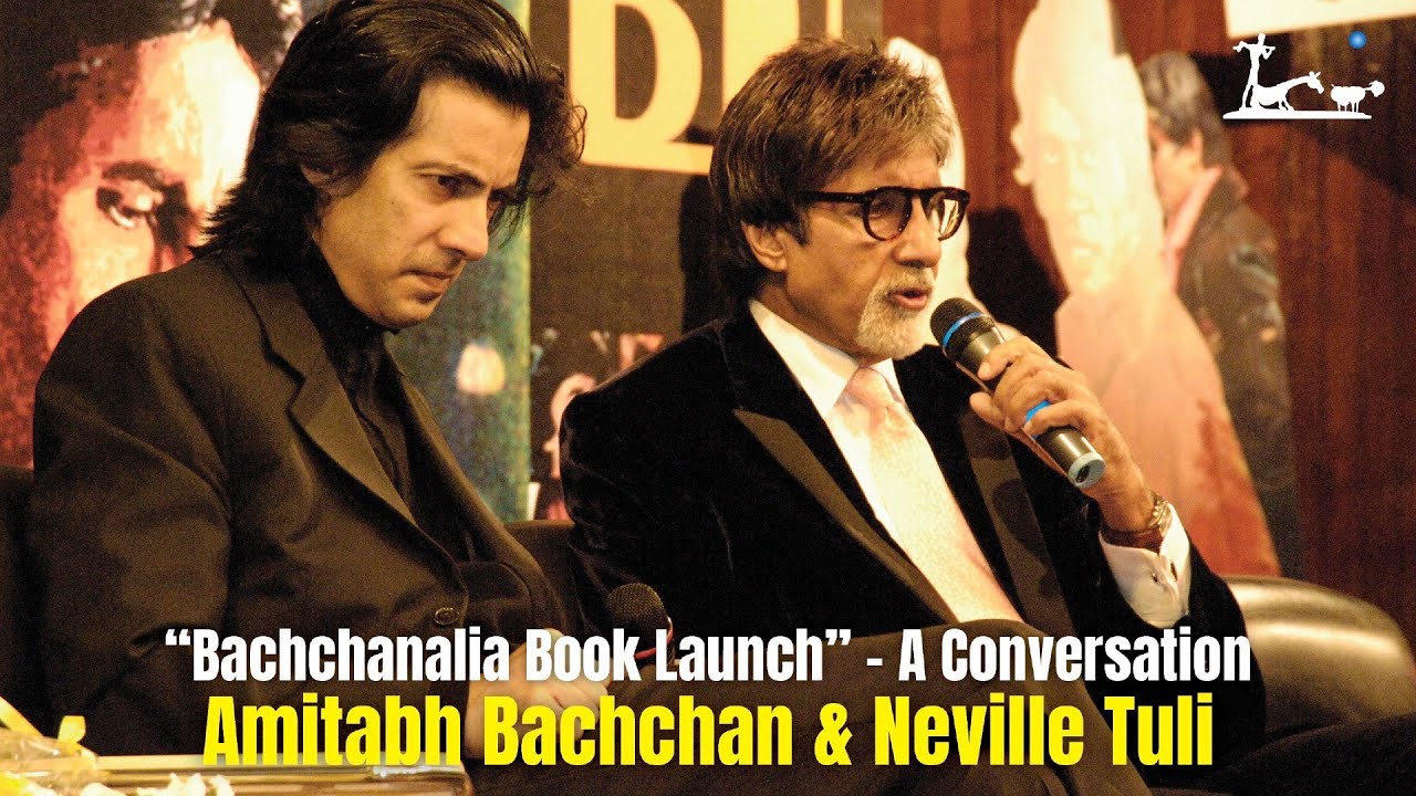 Bachchanalia Book Launch A Conversation Amitabh Bachchan & Neville Tuli