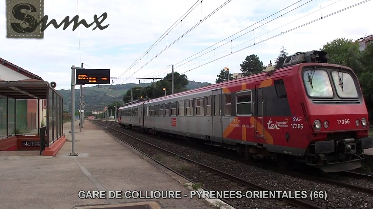 Gare de Collioure - Z 7366 et Z 27895