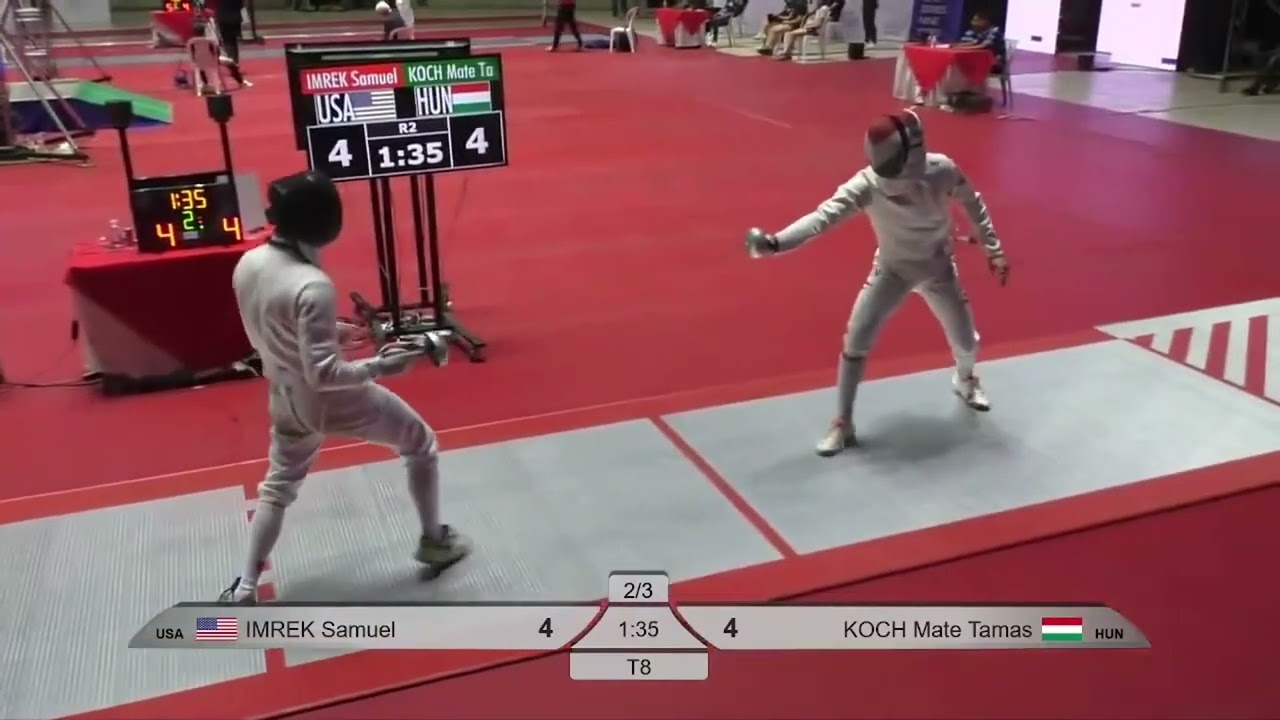 Cali Grand Prix 2024 SME - L8 - Samuel Imrek USA v Mate Tamas Koch HUN
