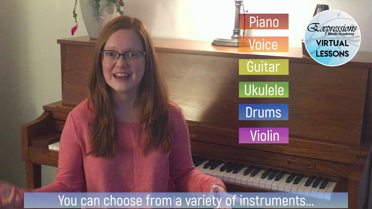 Virtual Music Lessons at Expressions Music Academy